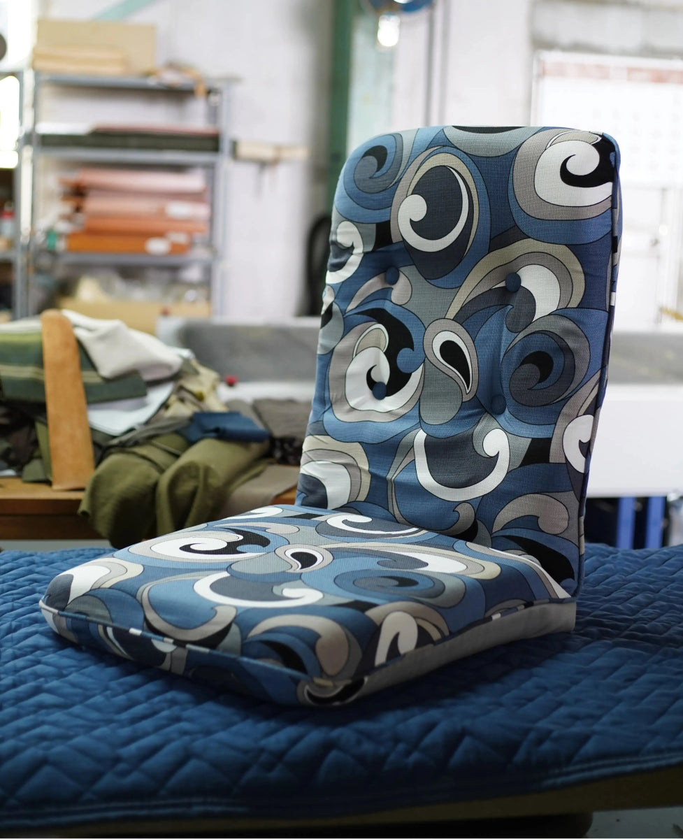 MP Chair Limited 001　【青マーブル】 - KISEI official shop