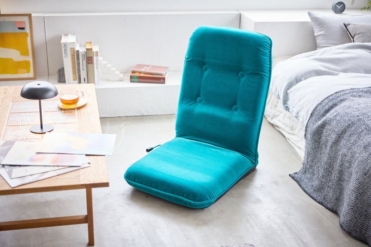 国産座椅子 MP Chair+Lever | レバー式角度調整・ハイバック | KISEI